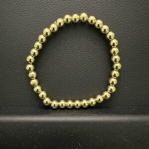 Elegant Gold Beaded Bracelets